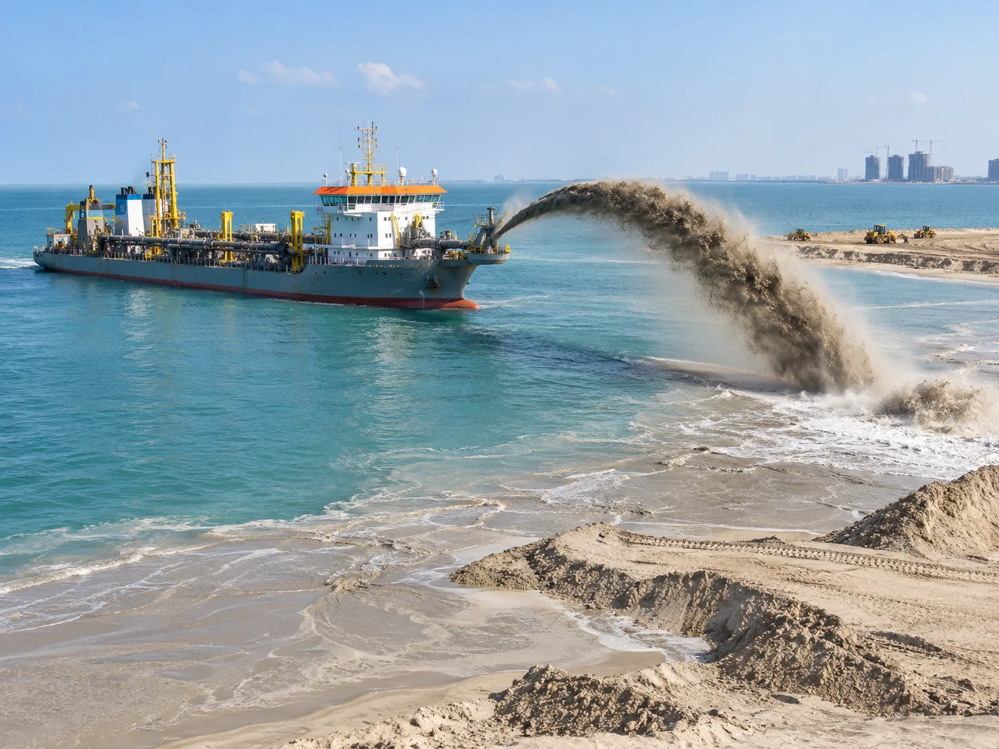 Reclamation works